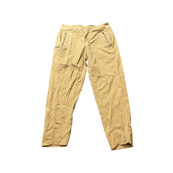 Athleta Trekkie‎ North HIgh Rise Jogger #533655-02 Big Sur Brown Tan Size 12 - Picture 1 of 7